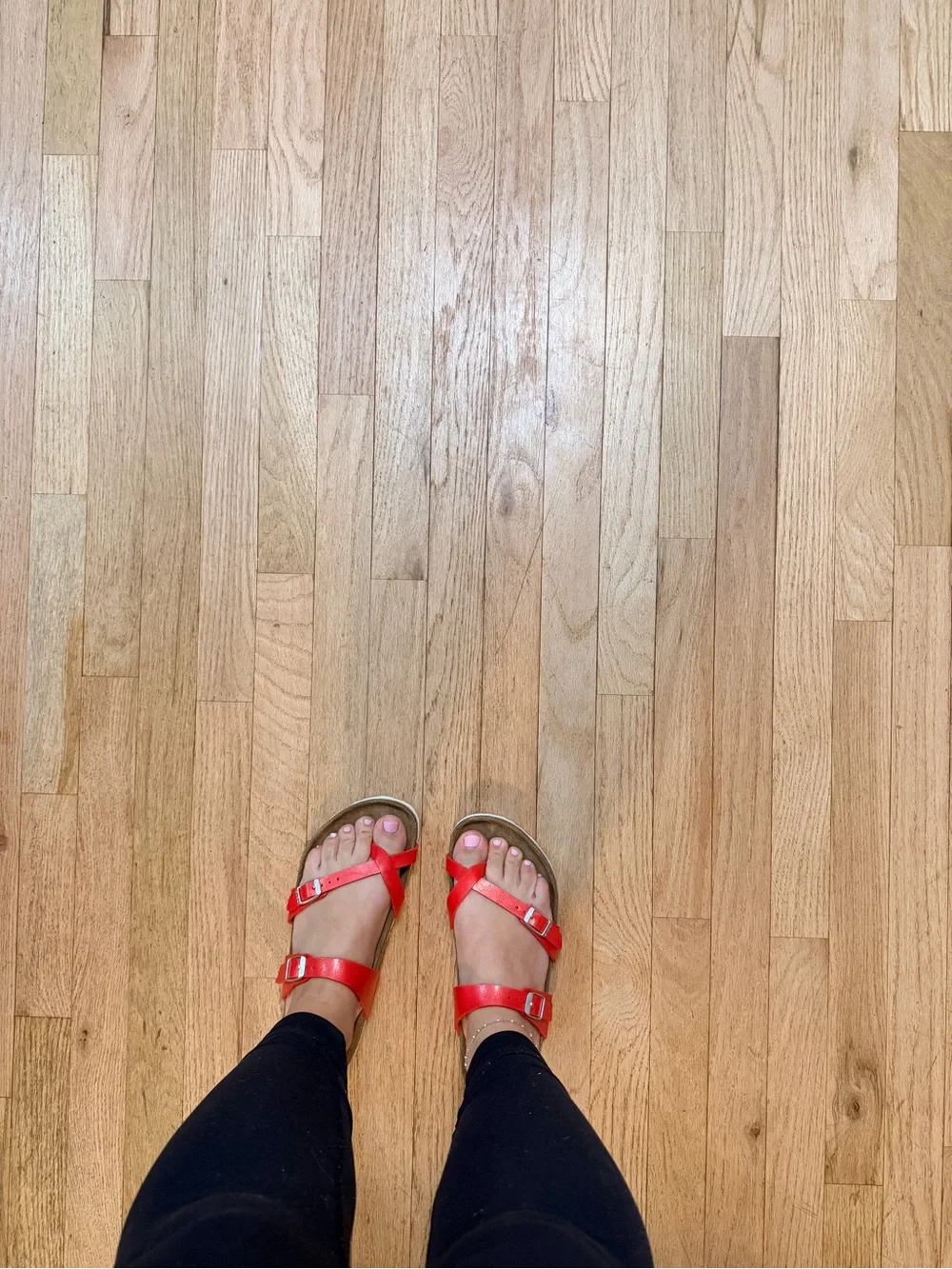 Red Mayari Birkenstock Sandals